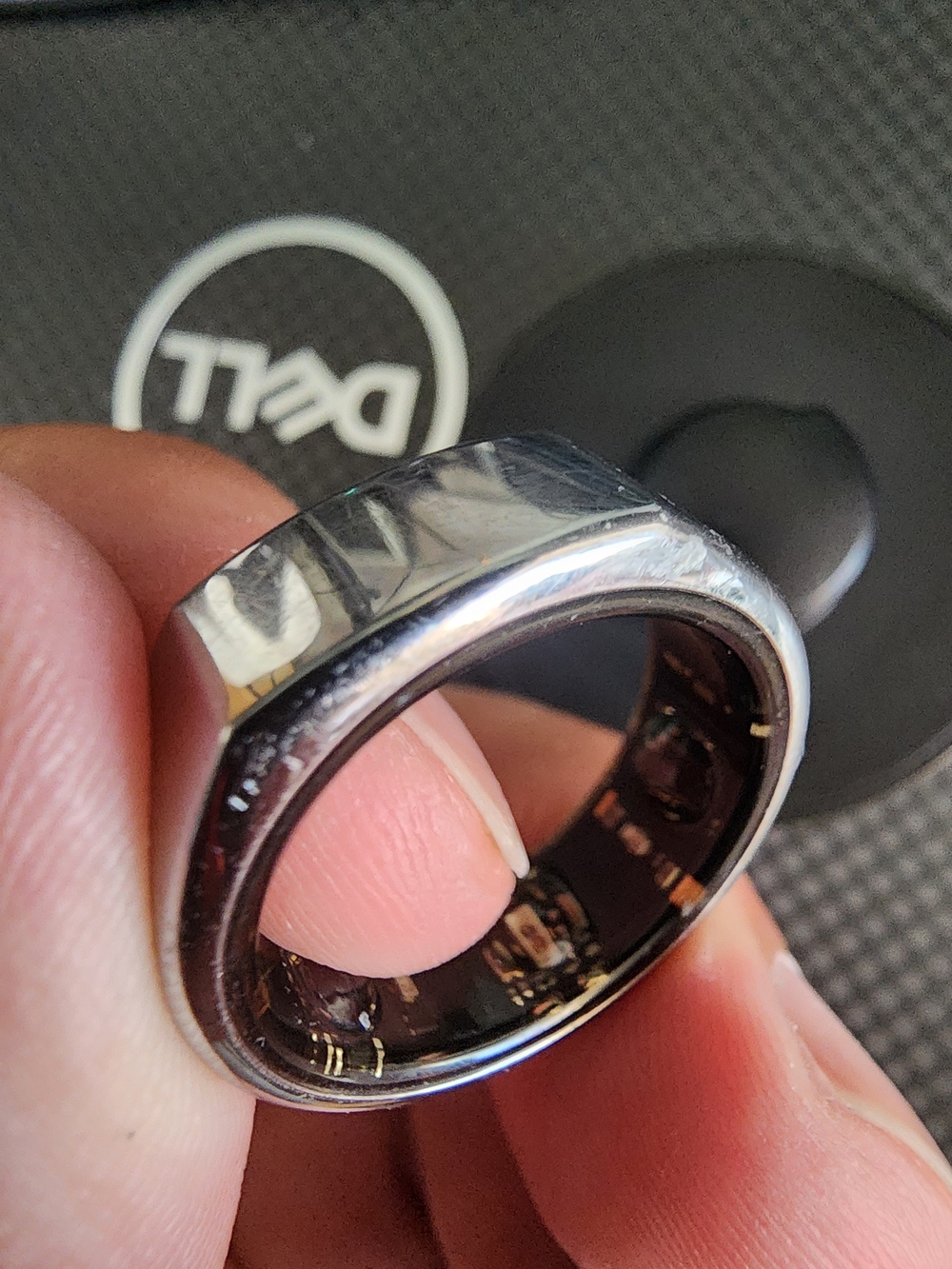 SALE! Oura Ring Gen 3 Heritage Size 9 Titanium Silver Smart Ring